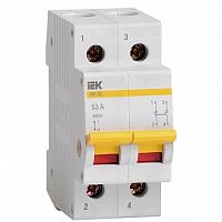 Выключатель нагрузки (мини-рубильник) ВН-32 2Р 32А | код. MNV10-2-032 |  IEK